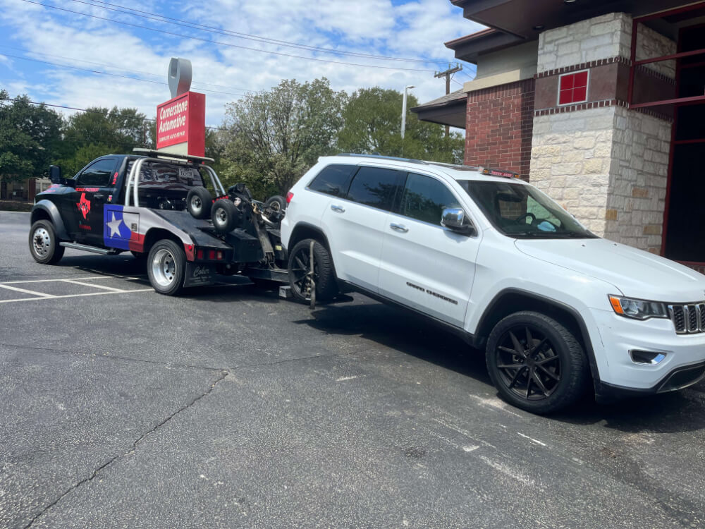 FWD 4x4 Vehicle Towing